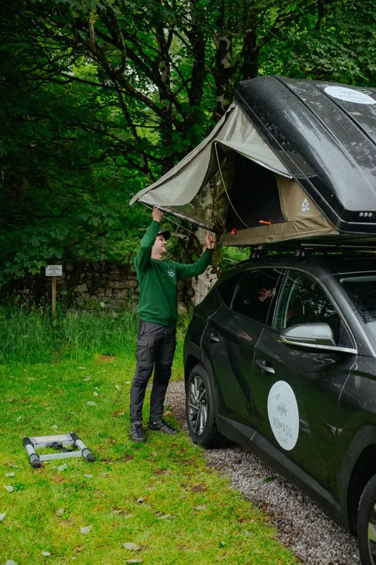 rooftoptent Schotland SUV roadtrip